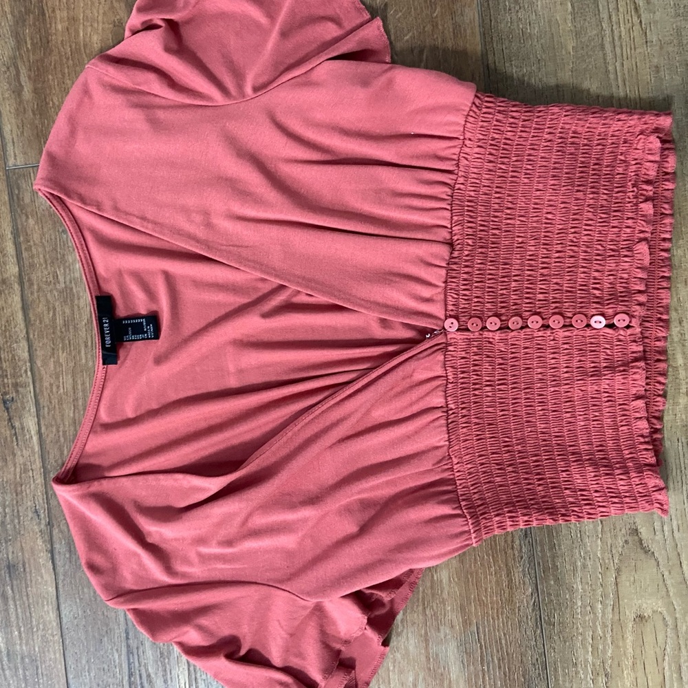 Forever 21 pink top